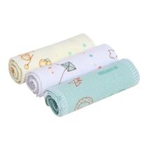 Fralda Umbilical Estampada para Bebê Menino Menina Papi