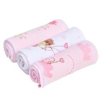 Fralda Umbilical Estampada para Bebê Menino Menina Papi