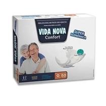 Fralda Vida Nova Comfort G - C/ 50 Un