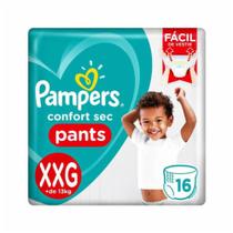 Fralda Xxg Pampers Confort Sec Mega Tamanho Com 16