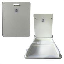 Fraldário Compacto Dobrável Para Consultórios Berçários Shopping