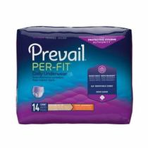 Fraldas Absorventes Prevail Per-Fit GG - 14 Unidades (Pacote com 4)