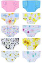 Fraldas Baby Doll ZITA ELEMENT para bonecas de 35 a 40 cm x10 Fraldas Baby Doll ZITA ELEMENT para bonecas de 35 a 40 cm x10