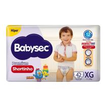 Fraldas Babysec Shortinho Hiper - Babysec Premium Xg C/42