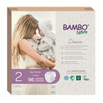 Fraldas Bambo Nature Dream hipoalergênicas tamanho 2 (7-13 libras) Fraldas Bambo Nature Dream hipoalergênicas tamanho 2 (7-13 libras)