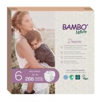 Fraldas Bambo Nature Dream hipoalergênicas tamanho 6 (288 unidades) Fraldas Bambo Nature Dream hipoalergênicas tamanho 6 (288 unidades)