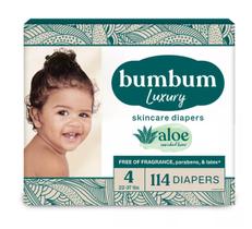 Fraldas Bum-Bum Tamanho 4 Sem Fragrância Pacote com 114 Unidades Fraldas Bum-Bum Tamanho 4 Sem Fragrância Pacote com 114 Unidades