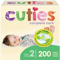 Fraldas Cuties Skin Smart Absorvente Hipoalergênico Tamanho 2 Fraldas Cuties Skin Smart Absorvente Hipoalergênico Tamanho 2