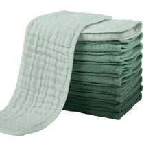 Fraldas de Boca Yoofoss Muslin - Pacote com 10 Unidades - 100% Algodão