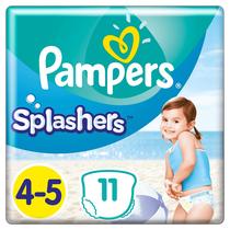Fraldas de Natação Pampers Splashers Tamanho 4-5 9-15 kg 11 unidades