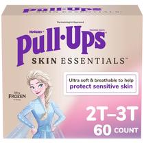 Fraldas de Treinamento Pull-Ups Skin Essentials para Meninas 2T-3T 60 Unidades Fraldas de Treinamento Pull-Ups Skin Essentials para Meninas 2T-3T 60 Unidades