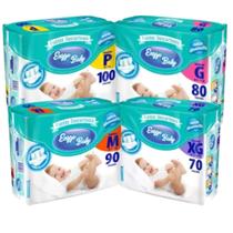 Fraldas Descartáveis - Infantil Enzzo Baby Hiper - Tamanhos P M G XG SXG