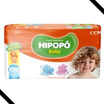 Fraldas Descartáveis Infantil Hipopó Baby Pacotão Hiper M G XG XXG Fraldas Descartáveis Infantil Hipopó Baby Pacotão Hiper M G XG XXG