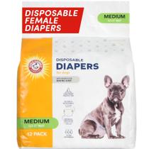 Fraldas Descartáveis para Cadelas Arm & Hammer - Pacote com 12 Unidades Fraldas Descartáveis para Cadelas Arm & Hammer - Pacote com 12 Unidades