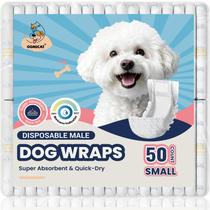 Fraldas Descartáveis para Cães Machos Oomicat Pequenas 50 Unidades Fraldas Descartáveis para Cães Machos Oomicat Pequenas 50 Unidades
