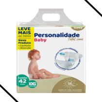 Fraldas Descartáveis Personalidade Baby Total Care Bag - P M G XG XXG