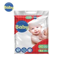 Fraldas descartaveis primeiro baby hyper xg c/64 un Fraldas descartaveis primeiro baby hyper xg c/64 un