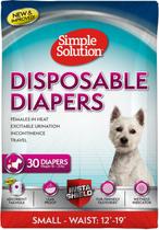 Fraldas Descartáveis Simple Solution True Fit para Cadelas - Tamanho 30C Fraldas Descartáveis Simple Solution True Fit para Cadelas - Tamanho 30C