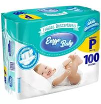Fraldas Descartável Infantil Enzzo Baby - Tamanho P - 100 Unidades Fraldas Descartável Infantil Enzzo Baby - Tamanho P - 100 Unidades