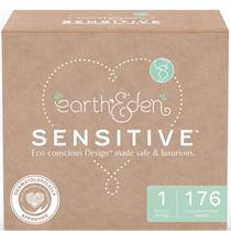Fraldas Earth & Eden Sensitive Tamanho G - Pacote com 176 Unidades