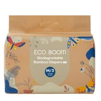 Fraldas ECO BOOM Tamanho 3 Embalagem sustentável de viscose de bambu Fraldas ECO BOOM Tamanho 3 Embalagem sustentável de viscose de bambu