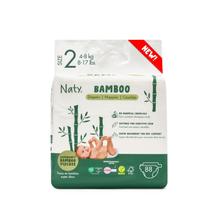 Fraldas Ecológicas Naty Bamboo Viscose Tamanho 2 (88 unidades)