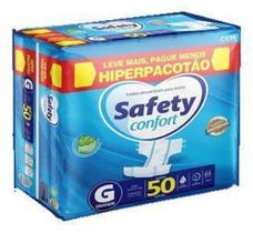 Fraldas Geriátrica Safety Confort HiperPacotão G 50 Unid - CCM