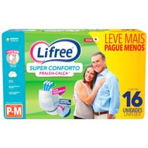 Fraldas Geriatricas Descartáveis Lifree Tamanho P-M - 16 Unidades Fraldas Geriatricas Descartáveis Lifree Tamanho P-M - 16 Unidades