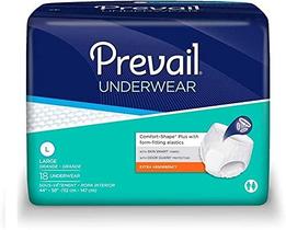 Fraldas Geriátricas Prevail Tamanho Grande 17 Fraldas Geriátricas Prevail Tamanho Grande 17