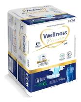 Fraldas Geriátricas Severa Noturna Wellness Toque De Tecido