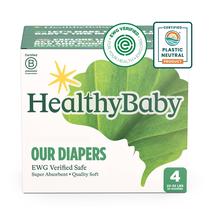 Fraldas HealthyBaby EWG Verified - Tamanho 4 (50 unidades)