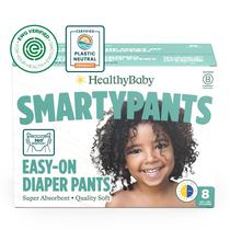 Fraldas HealthyBaby SmartyPants Pull Up Style Tamanho 8 (30 quilates)