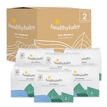 Fraldas Healthybaby Tamanho 2 Pacote com 186 Unidades Algodão Orgânico Fraldas Healthybaby Tamanho 2 Pacote com 186 Unidades Algodão Orgânico