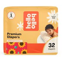 Fraldas Hello Bello Tamanho 1 (4-5,5 kg) Flower Child 32 unidades