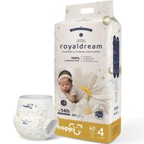 Fraldas Hoppi Royal Dream Tamanho 4 com Fita 40 Unidades Fraldas Hoppi Royal Dream Tamanho 4 com Fita 40 Unidades