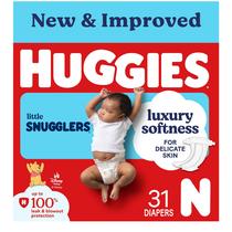 Fraldas HUGGIES Little Snugglers Recém-Nascido 31 unidades Fraldas HUGGIES Little Snugglers Recém-Nascido 31 unidades