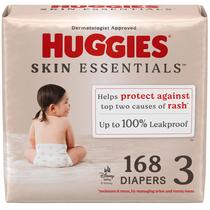 Fraldas HUGGIES Skin Essentials Tamanho 3 Pacote com 168 Unidades