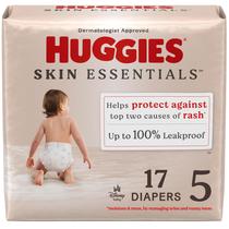 Fraldas Huggies Skin Essentials, tamanho 5, 17 unidades