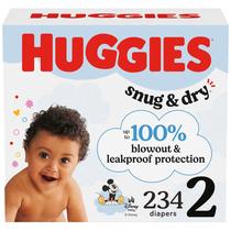 Fraldas Huggies Snug & Dry Tamanho 2 (5-8 kg) 234 unidades Fraldas Huggies Snug & Dry Tamanho 2 (5-8 kg) 234 unidades