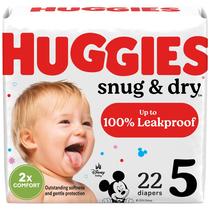 Fraldas HUGGIES Snug & Dry Tamanho 5 Pacote com 22 Unidades Fraldas HUGGIES Snug & Dry Tamanho 5 Pacote com 22 Unidades