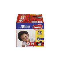 Fraldas Huggies Snug & Dry Tamanho G (27lb+) - Pacote com 96 Unidades