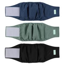 Fraldas laváveis para cães machos para cães Dog Belly Band wegreeco, médias Fraldas laváveis para cães machos para cães Dog Belly Band wegreeco, médias