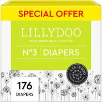 Fraldas LILLYDOO Tamanho 3 (6-10kg) - Pacote com 176 Unidades (Suprimento Mensal) Fraldas LILLYDOO Tamanho 3 (6-10kg) - Pacote com 176 Unidades (Suprimento Mensal)