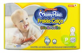 Fraldas Mamypoko Dia&ampnoite Calça P 46UN