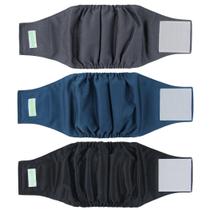 Fraldas masculinas laváveis Dog Belly Band wegreeco GG