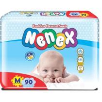Fraldas Nenex Mega Pacotão M-90 Fraldas