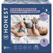 Fraldas Noturnas The Honest Company Clean Conscious - Tamanho 5 Fraldas Noturnas The Honest Company Clean Conscious - Tamanho 5