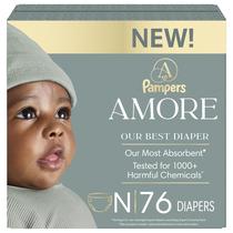 Fraldas Pampers Amore Tamanho 0 Hipoalergênicas 76 Unidades