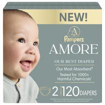 Fraldas Pampers Amore Tamanho 2 Hipoalergênicas 120 Unidades