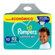 Fraldas Pampers Confort Sec Max XG 92 Unidades Fraldas Pampers Confort Sec Max XG 92 Unidades